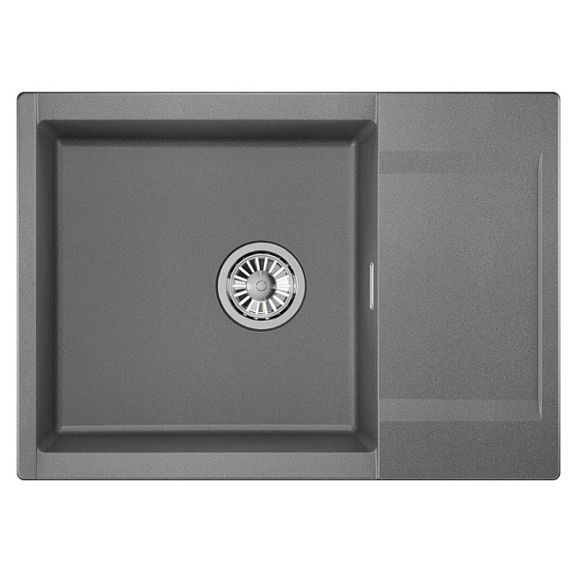 Кухонная мойка Granula Estetica 70х50 ES-7003 графит, цвет серый