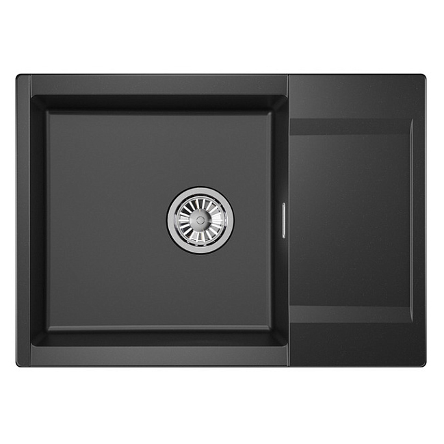 Кухонная мойка Granula Estetica 70х50 ES-7003 шварц, цвет черный
