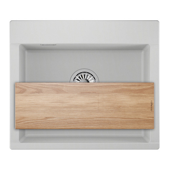 

Кухонная мойка Granula Estetica 58х50 ES-5804 арктик, Белый