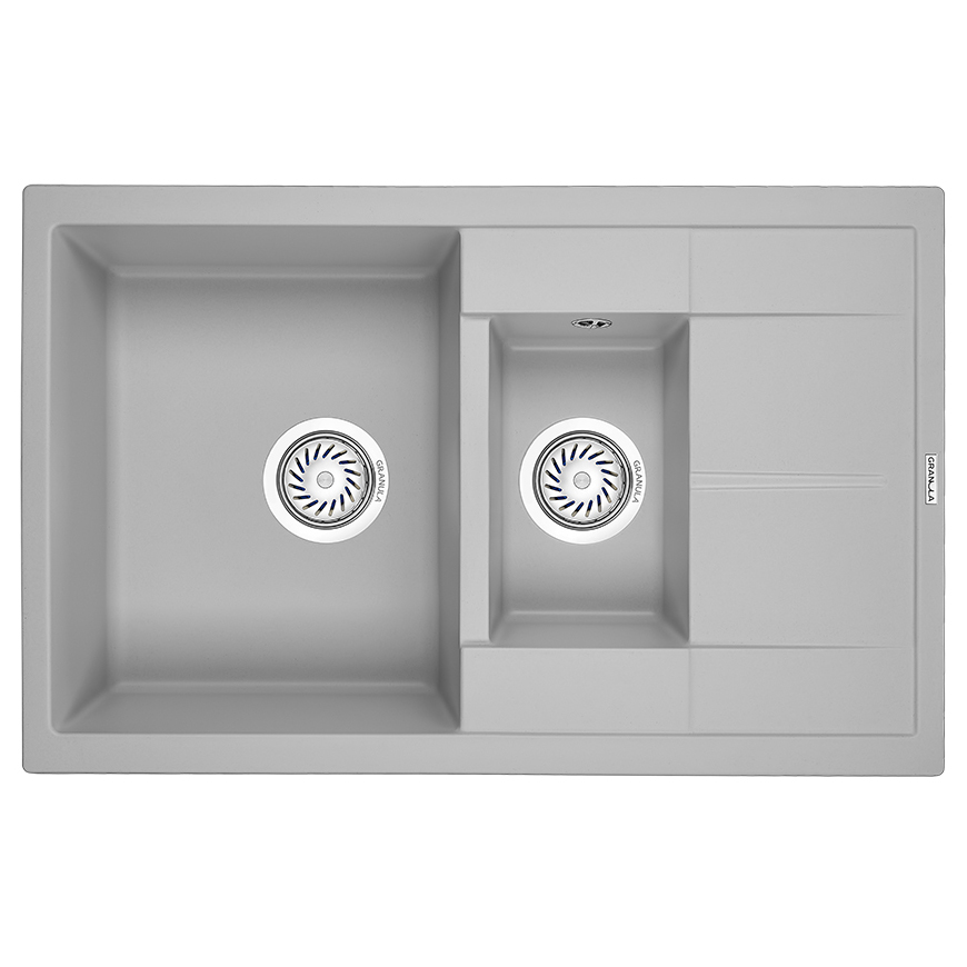 

Кухонная мойка Granula GR-7802 78х50 сланец, Серый