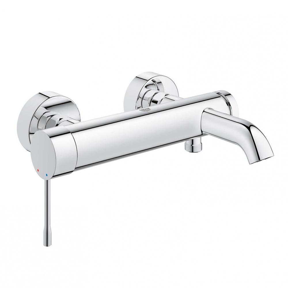 Смеситель Grohe Essence New 33624001 для ванны отвод канализационный гибкий orio 40 орио