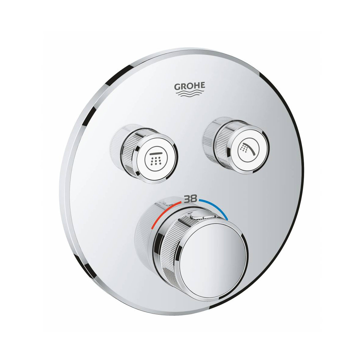 Внешняя часть смесителя для ванны Grohe Grohtherm SmartControl 29119000