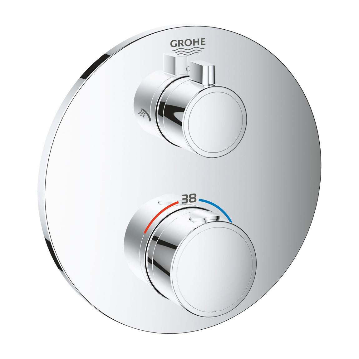 Внешняя часть смесителя для душа Grohe Grohtherm Convent. Concealed 24076000