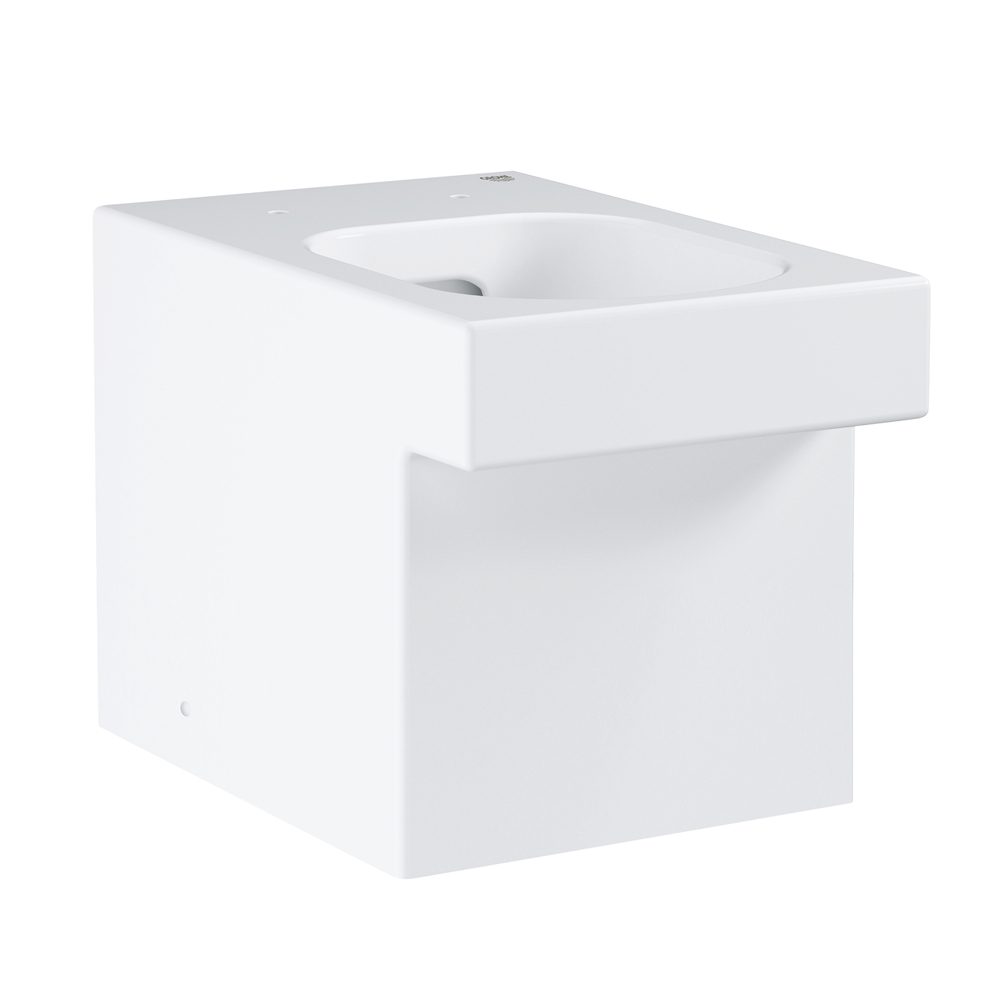 Приставной унитаз Grohe Cube Ceramic 3948500H без сиденья унитаз с инсталляцией grohe solido ceramic 39116000