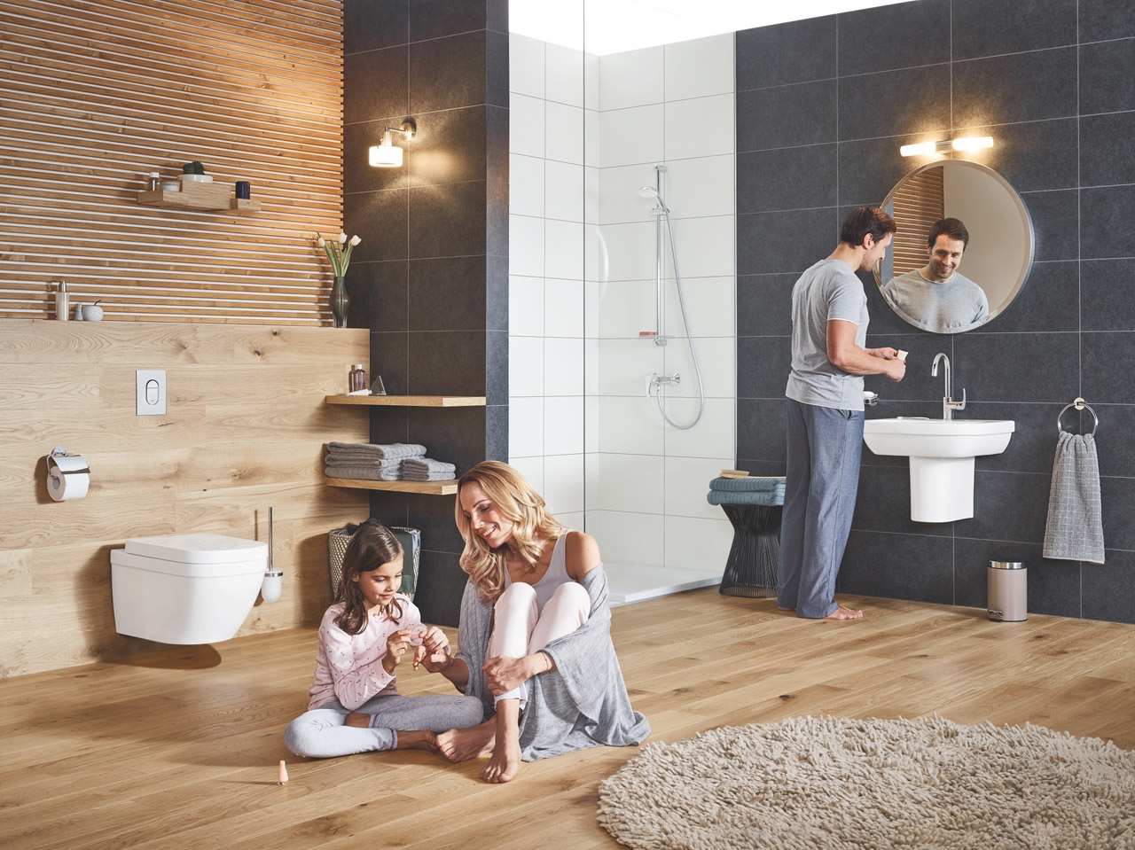 Grohe euro ceramic безободковый