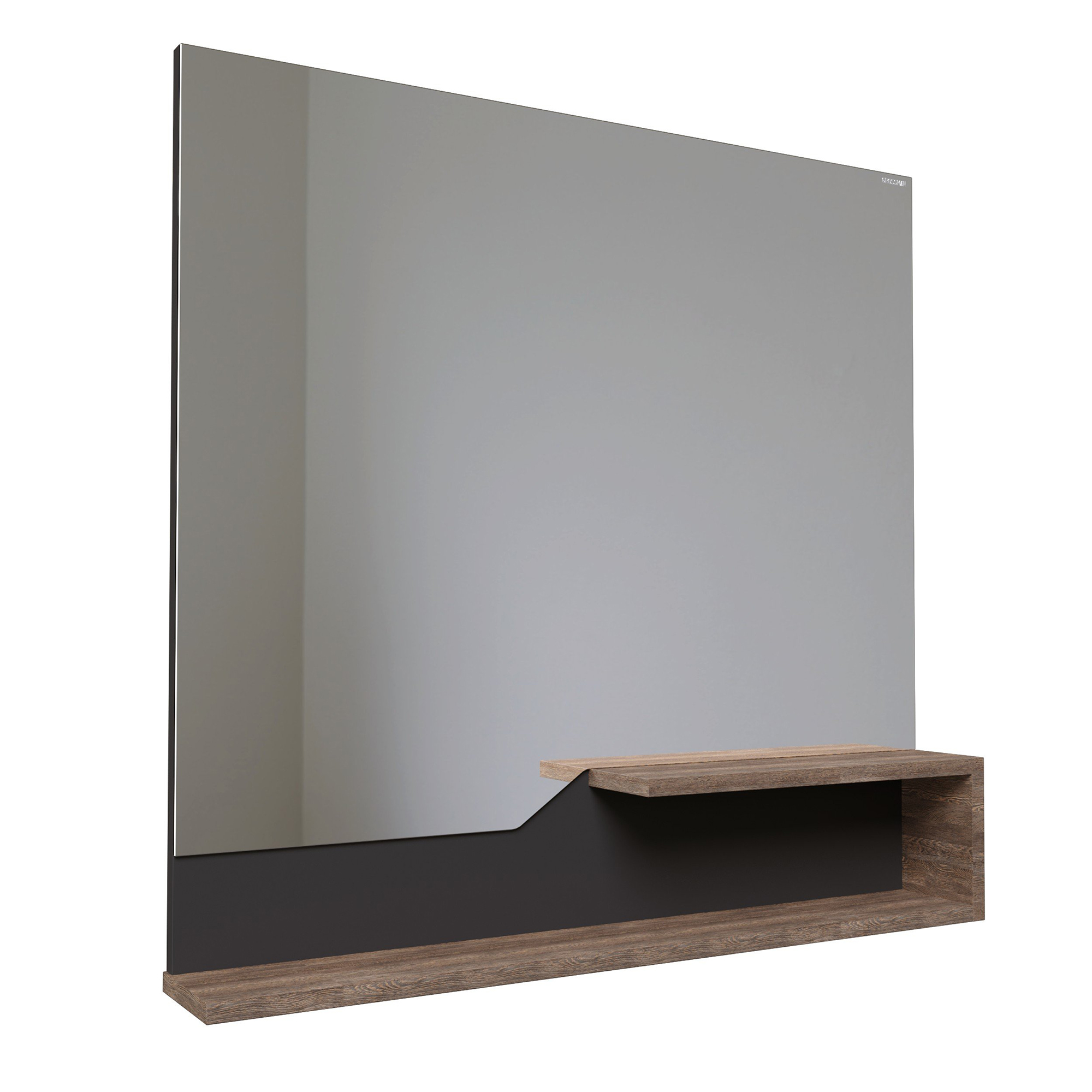 Зеркало для ванной Grossman Лайф 80 208008 графит мебель для ванной grossman смарт 60х46 веллингтон графит