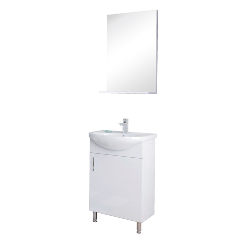 Мебель для ванной Grossman Эко-52 белый зеркало для ванной grossman метрис 50 205001