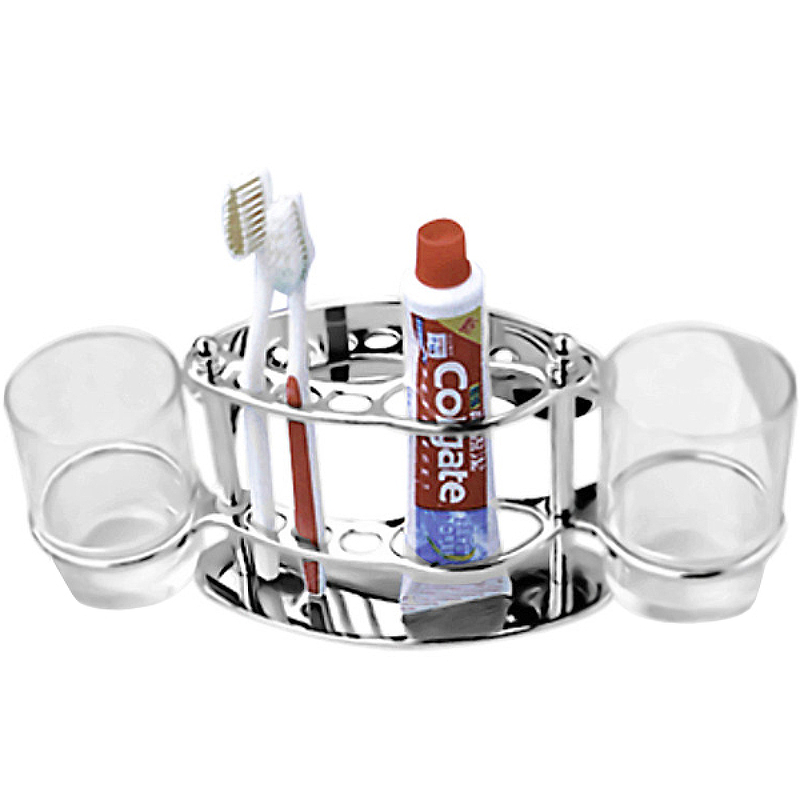 Держатель зубных щеток Haiba HB101 ziphouse стакан для зубных щеток держатель с дозатором для ванной