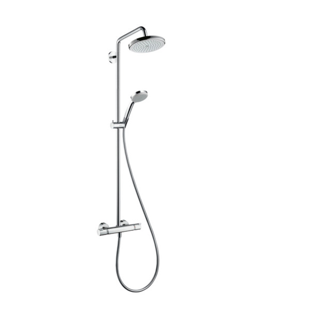 Душевая стойка Hansgrohe Croma 220 Showerpipe 27185000 душевая стойка hansgrohe raindance select showerpipe 240 27115000