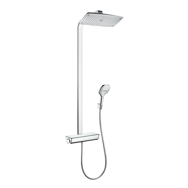 Душевая стойка Hansgrohe Raindance Select Showerpipe 360 27112000 душевая стойка hansgrohe raindance select s 300 2jet showerpipe 27133000