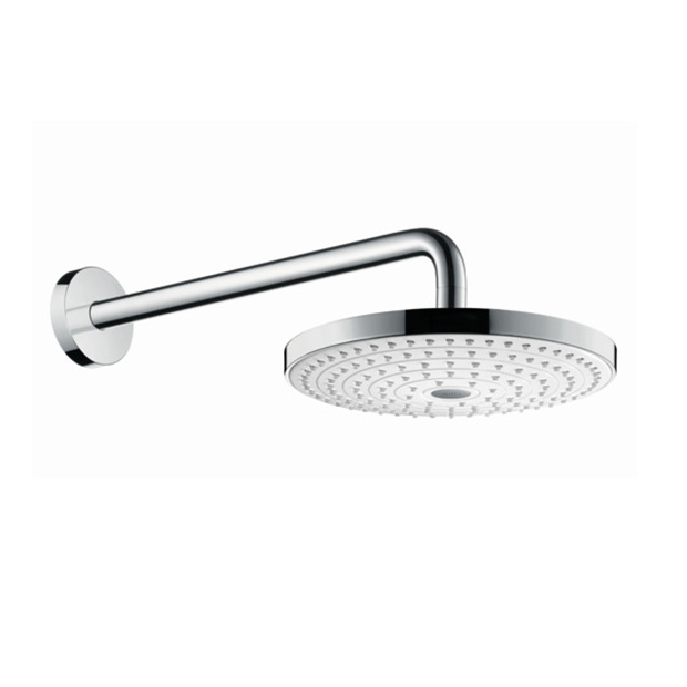 Верхний душ Hansgrohe Raindance Select S 240 2jet 26466400 белый хром верхний душ hansgrohe raindance e 240 air 1jet 27370000