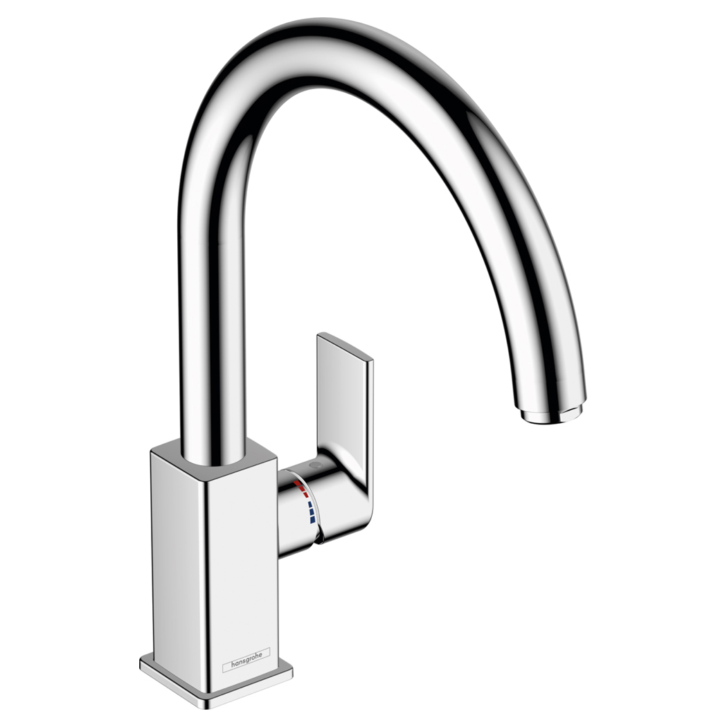 Смеситель Hansgrohe Vernis Shape 71871000 для кухни, цвет хром - фото 1