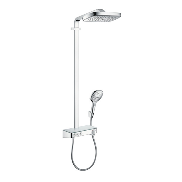 Душевая стойка Hansgrohe Raindance Select E 300 3jet Showerpipe 27127000 душевая стойка hansgrohe crometta s 240 1jet 27320000