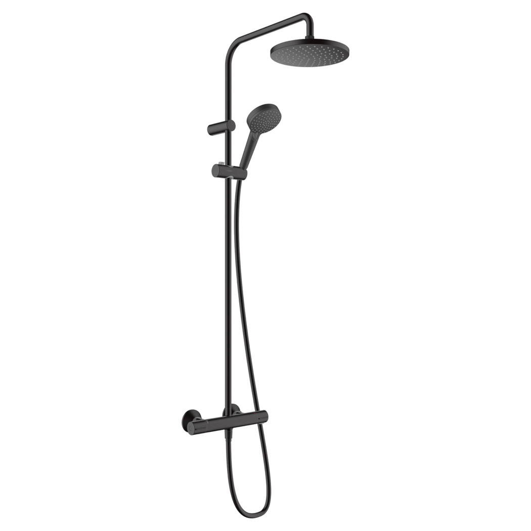 

Душевая стойка Hansgrohe Vernis Blend EcoSmart 26089670, Черный