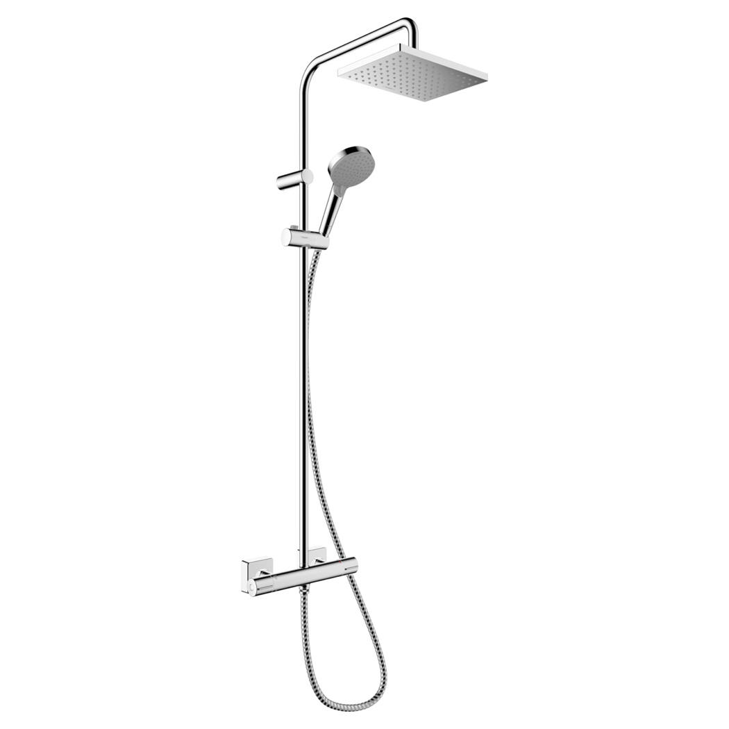 

Душевая стойка Hansgrohe Vernis Shape Green 26319000, Хром