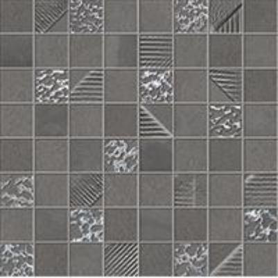 

Мозаика Ibero Mos Cromat One Carbon 30x30, Серый