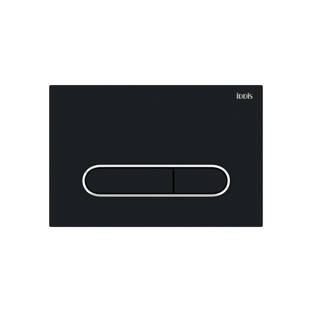 Кнопка для инсталляции Iddis Unifix UNI71MBi77, цвет черный - фото 1