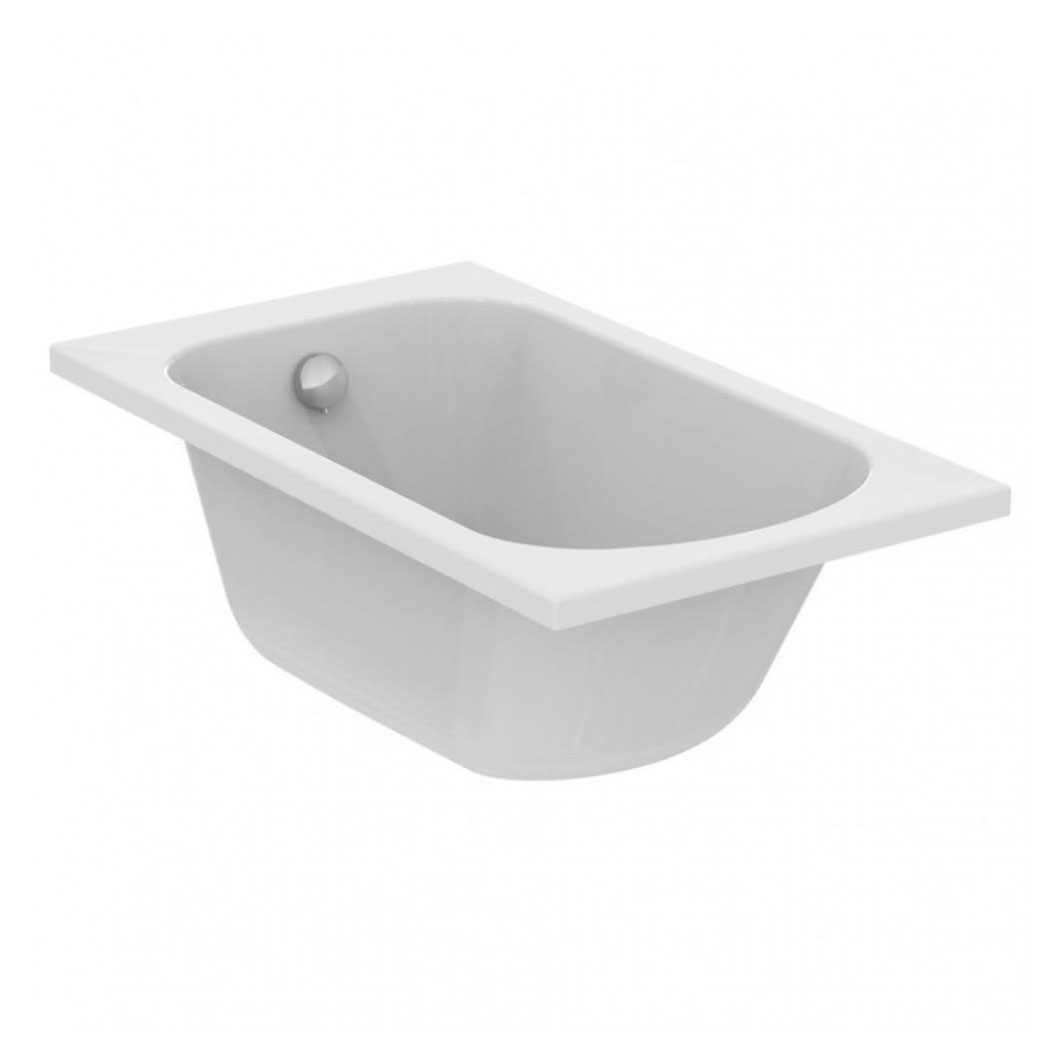 Акриловая ванна Ideal Standard Simplicity 120х70 на ножках, цвет белый W004001+B156467 - фото 1
