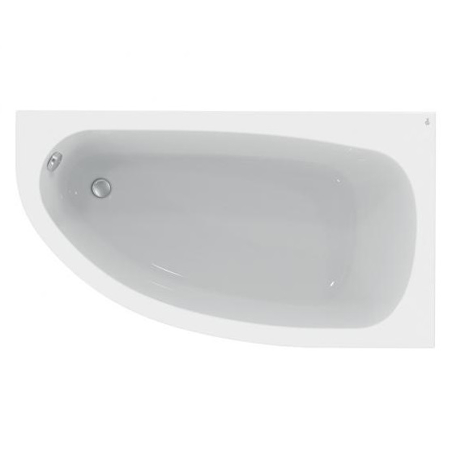 Акриловая ванна Ideal Standard Hotline 160х90 на ножках, цвет белый K275701+K727467 - фото 1