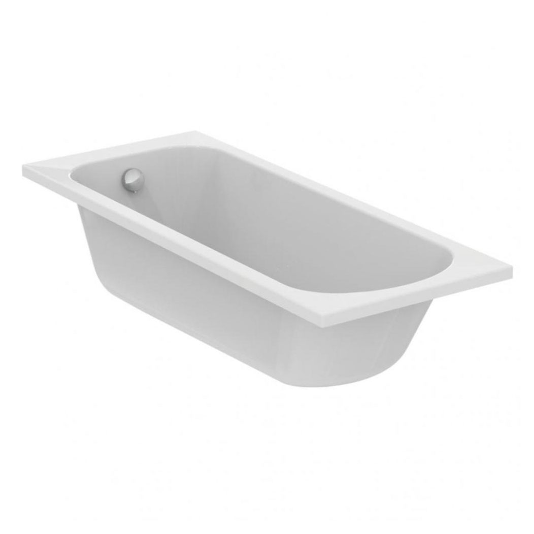 Акриловая ванна Ideal Standard Simplicity 170х70 на ножках, цвет белый W004401+B156467 - фото 1