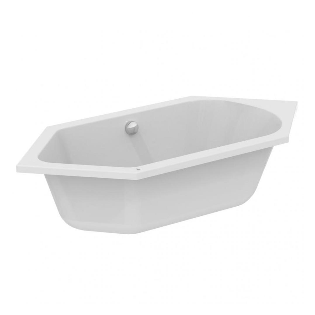 Акриловая ванна Ideal Standard Hotline 190х90 на ножках, цвет белый K275501+K727467 - фото 1