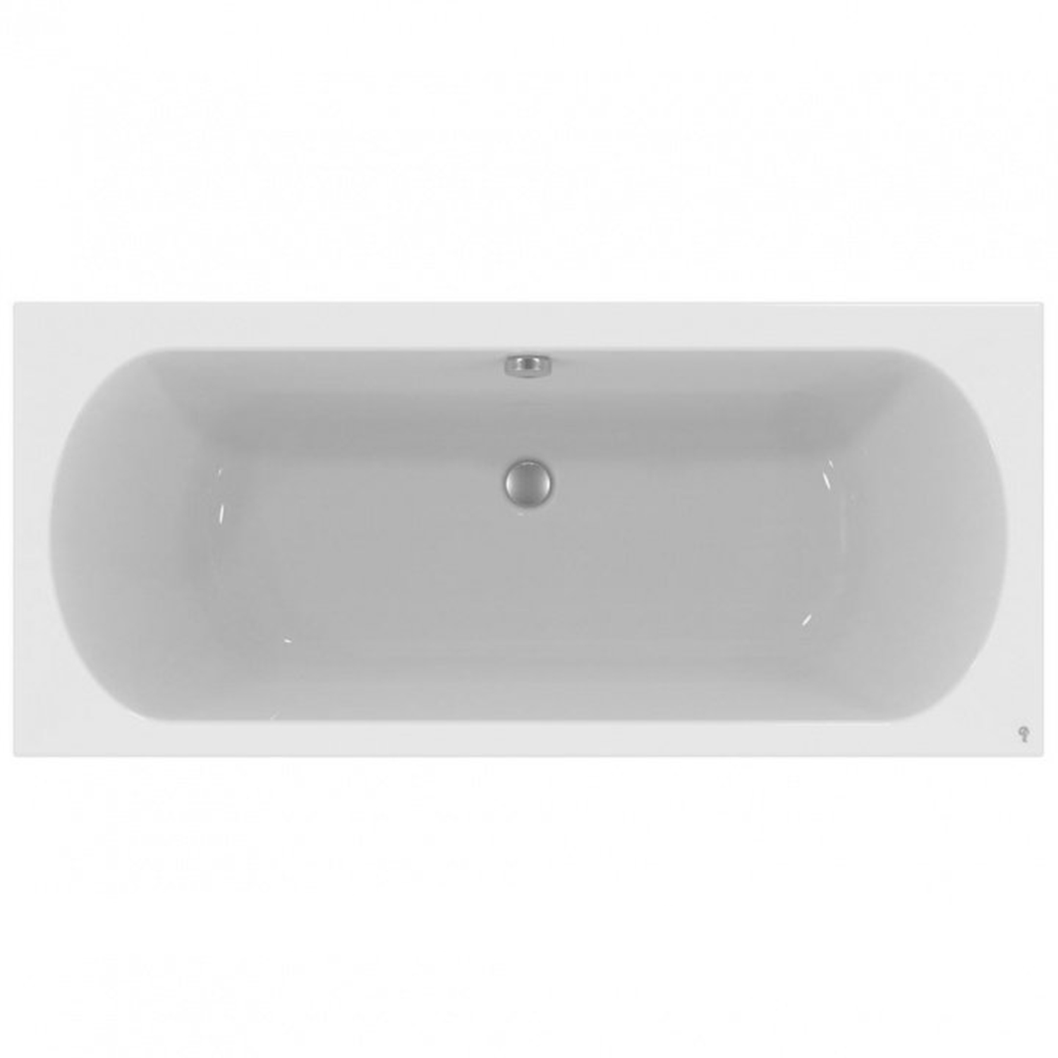 Акриловая ванна Ideal Standard Hotline 180х80 на ножках, цвет белый K275001+K727467 - фото 1