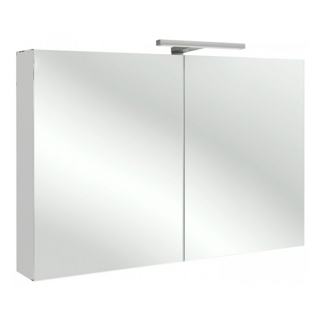 Зеркальный шкаф для ванной Jacob Delafon 100 EB1365 белый зеркальный шкаф для ванной jacob delafon 100 eb1365 белый