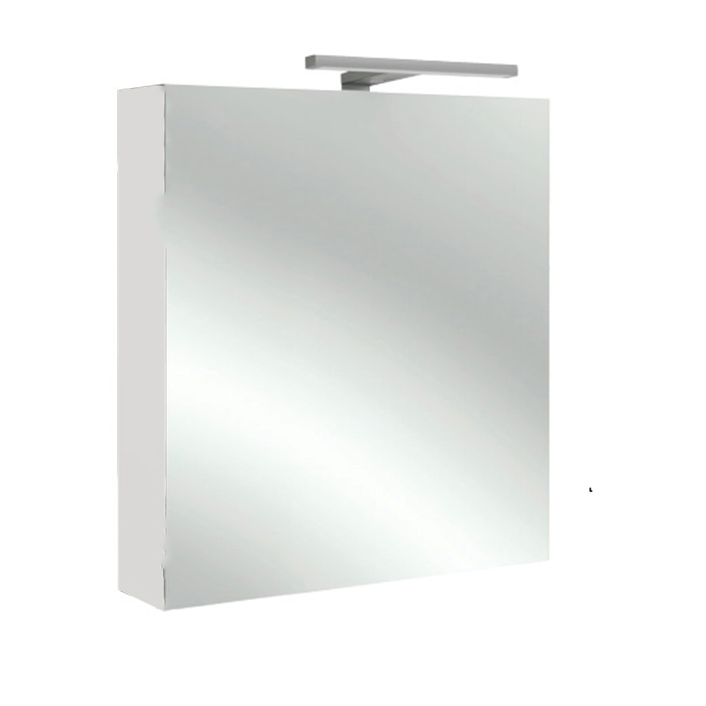 Зеркальный шкаф для ванной Jacob Delafon 60 EB795DRU правый белый часы будильник perfeo luminous 2 белый зелёная подсветка