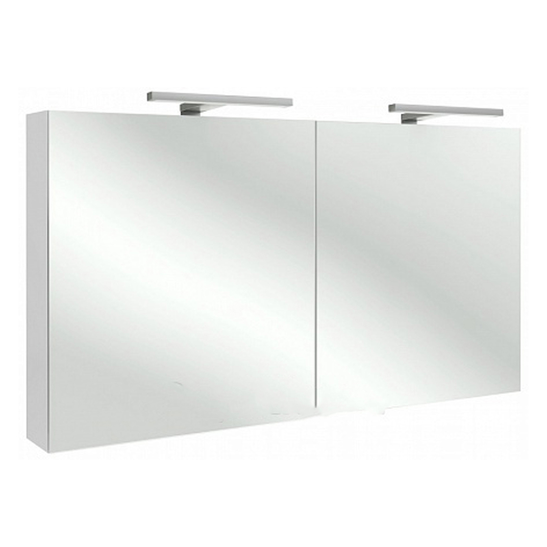 Зеркальный шкаф для ванной Jacob Delafon 120 EB1368 белый зеркальный шкаф для ванной jacob delafon 120 eb798ru арлингтонгский дуб
