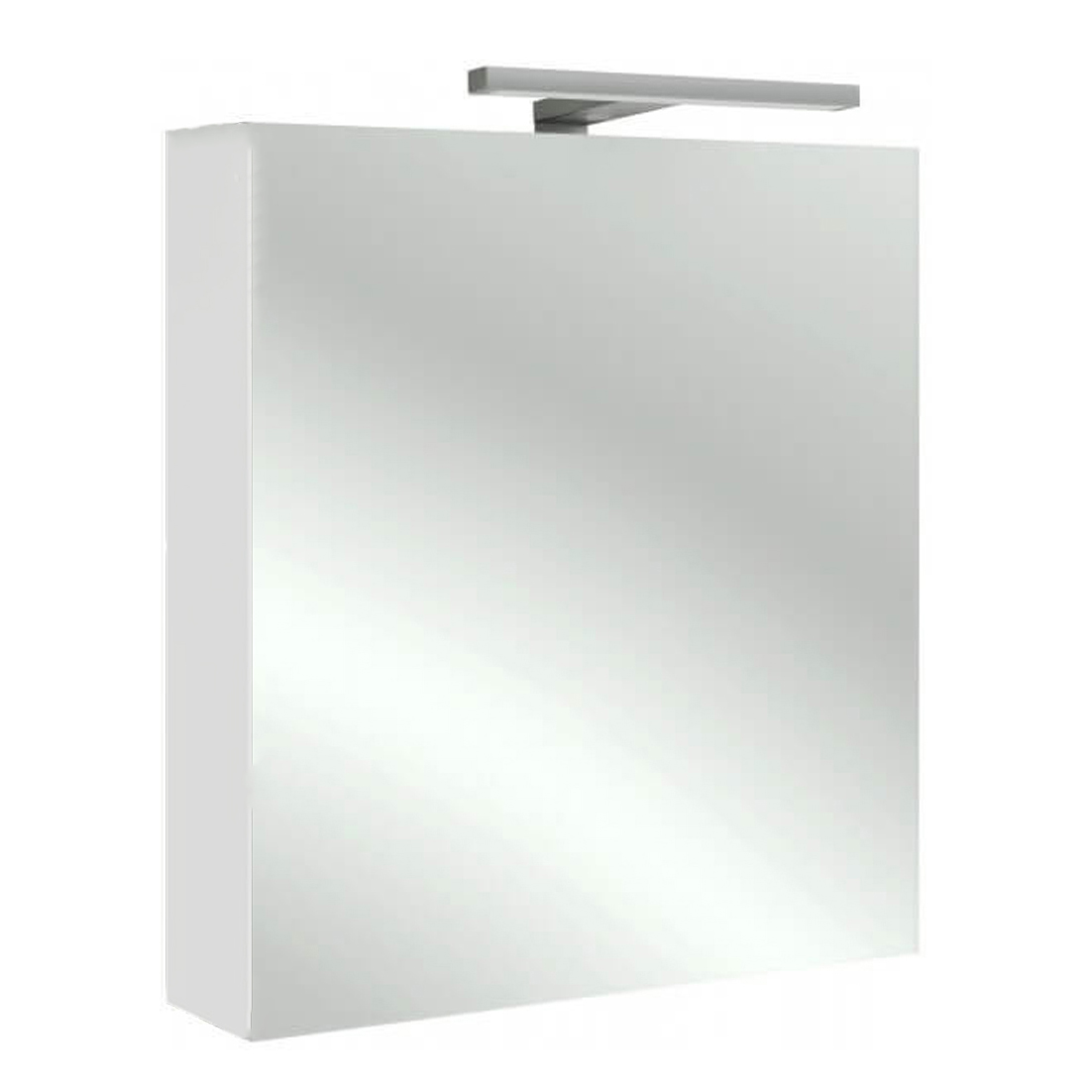 Зеркальный шкаф для ванной Jacob Delafon 60 EB1362G левый белый часы будильник perfeo luminous 2 белый зелёная подсветка