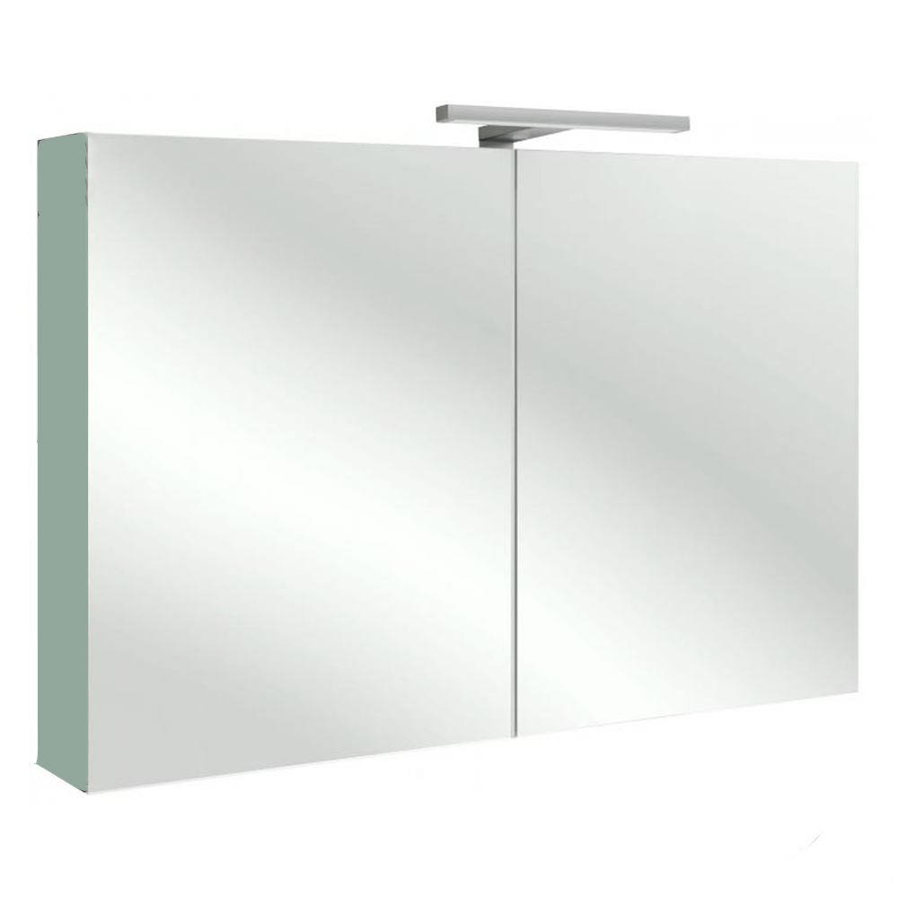 Зеркальный шкаф для ванной Jacob Delafon 105 EB787 зеленый