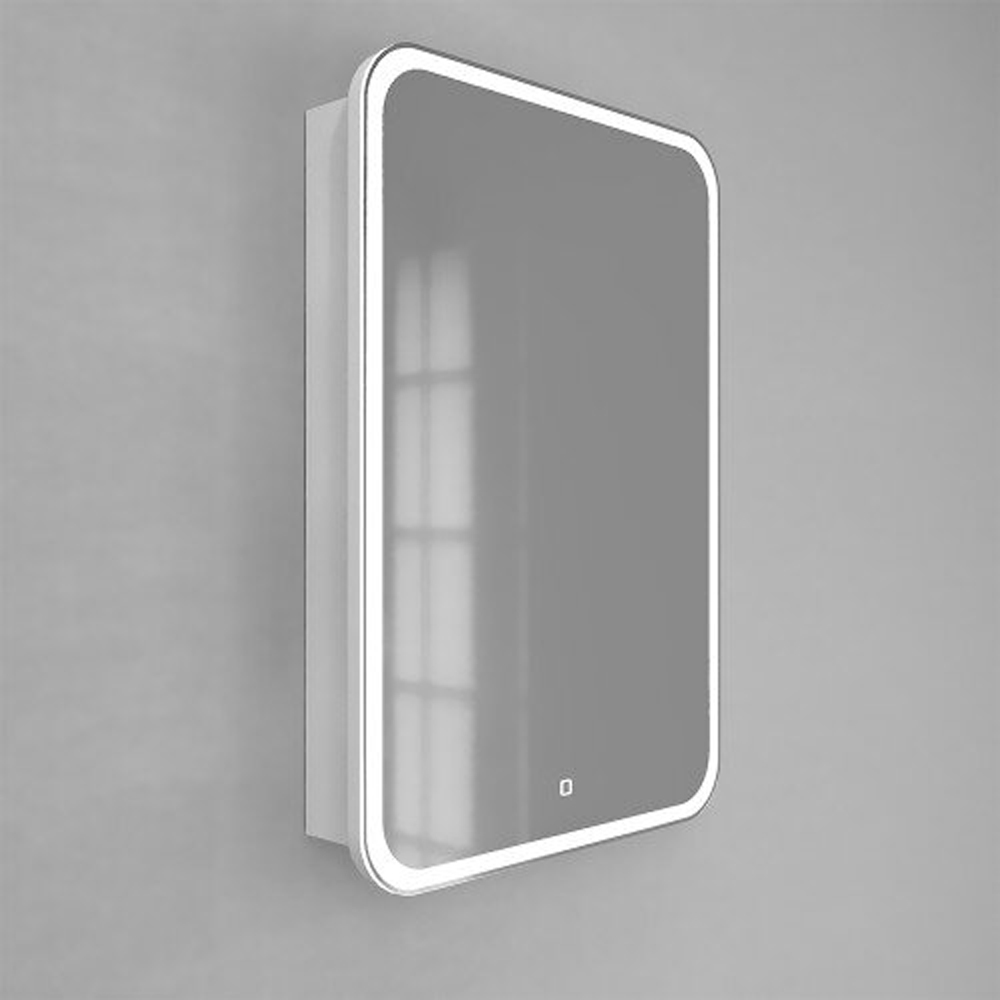 Зеркальный шкаф для ванной Jorno Briz 50