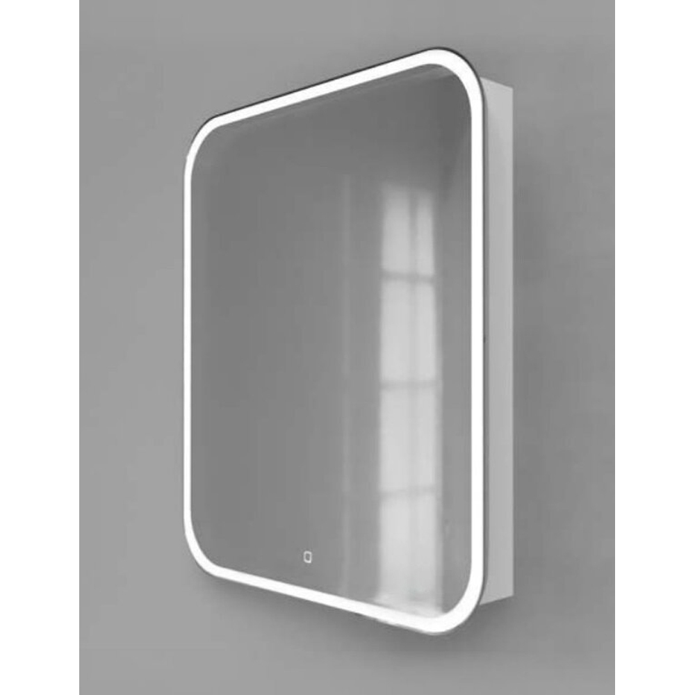 Зеркальный шкаф для ванной Jorno Briz 60 зеркальный шкаф sancos hilton 80х74 с подсветкой ручной выключатель z800