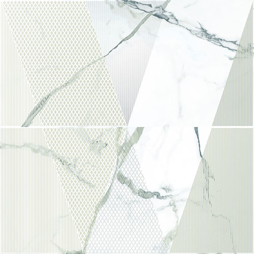 Панно Kerlife Arabescato Bianco (2 шт) 63x63 мозаика kerlife arabescato bianco 29 4x29 4 см