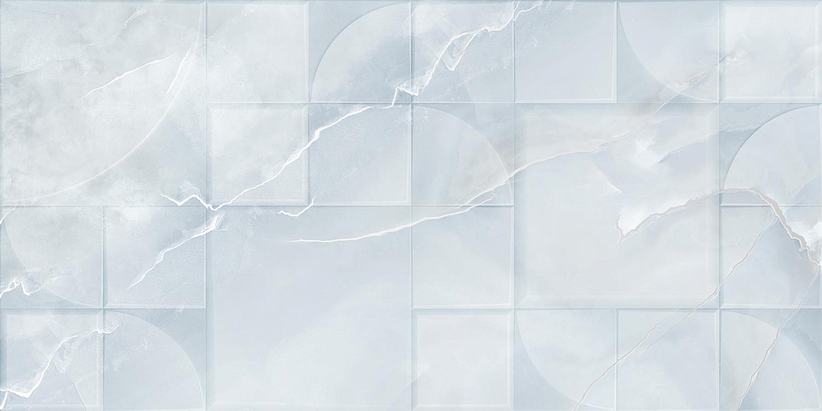 Настенная плитка Kerlife Onice Blu Rel. 31,5x63