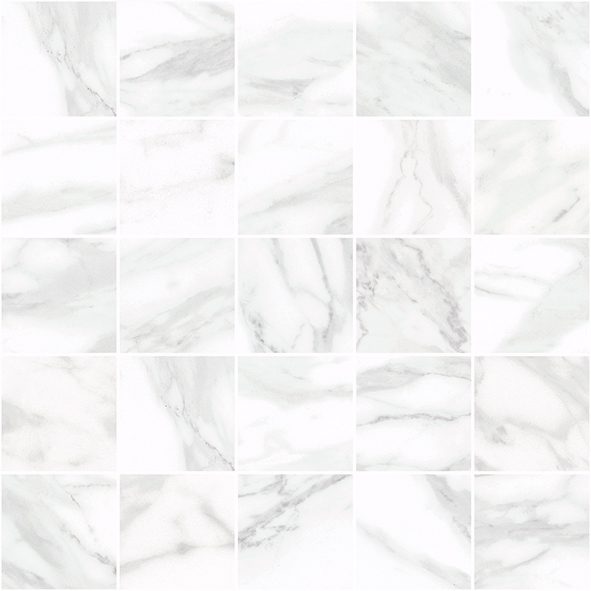 Мозаика Laparet Olimpus Белый MM34037 25х25 мозаика ceramica classic crystal серый белый 30х30