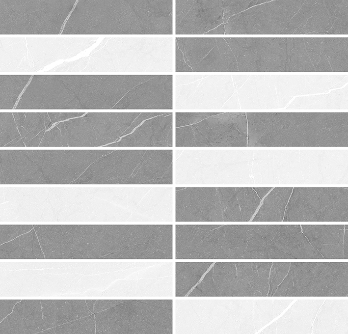 Мозаика Laparet Rubio Микс Серый 28,6х29,8 мозаика ceramica classic crystal серый белый 30х30
