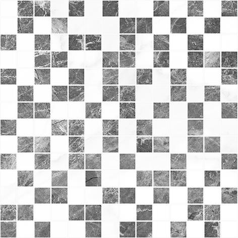 Мозаика Laparet Crystal Серый+Белый 30x30 мозаика laparet prime серый микс mm34040 25х25