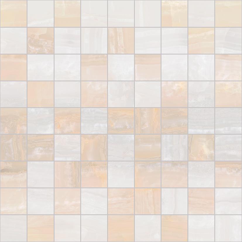 Мозаика Laparet Diadema Бежевый+белый 30x30 настенная плитка ceramica classic bastion мозаика бежевый 20х40