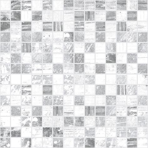 Мозаика Laparet Extra Серый+белый 30x30 мозаика laparet forest серый 30х30