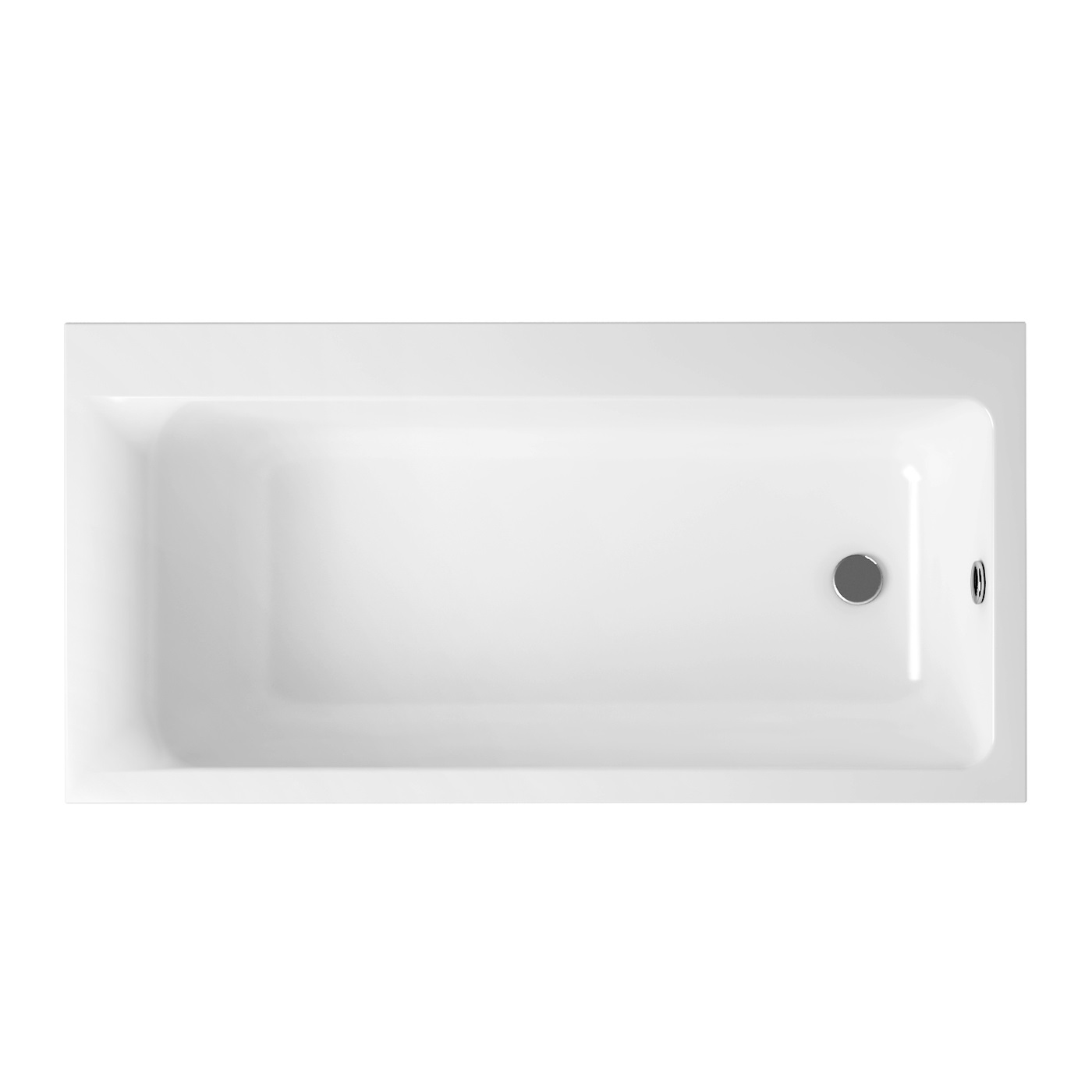 Акриловая ванна Lavinia Boho Catani 170х80, цвет белый 3712170R - фото 1