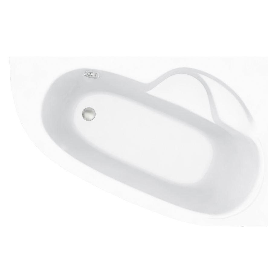 Акриловая ванна Lavinia Boho Bell Pro 140х95 правая, цвет белый 3702140R - фото 1