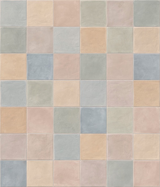 

Керамогранит Marca Corona E638 Chalk Colors 20x20, Разноцветный