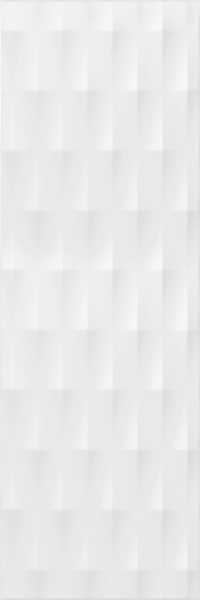 Настенная плитка Meissen Trendy Белый Str пики 25х75
