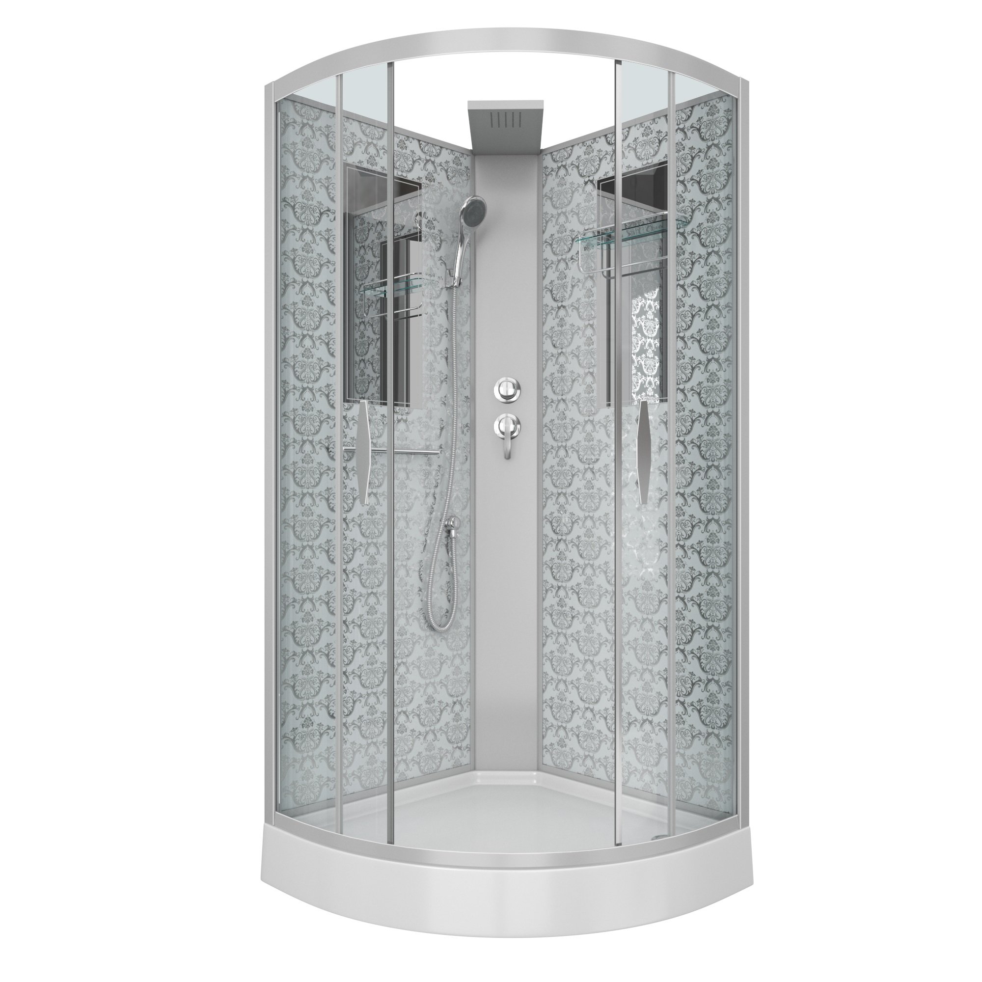 

Душевая кабина Niagara Luxe 7715WBK, Прозрачный
