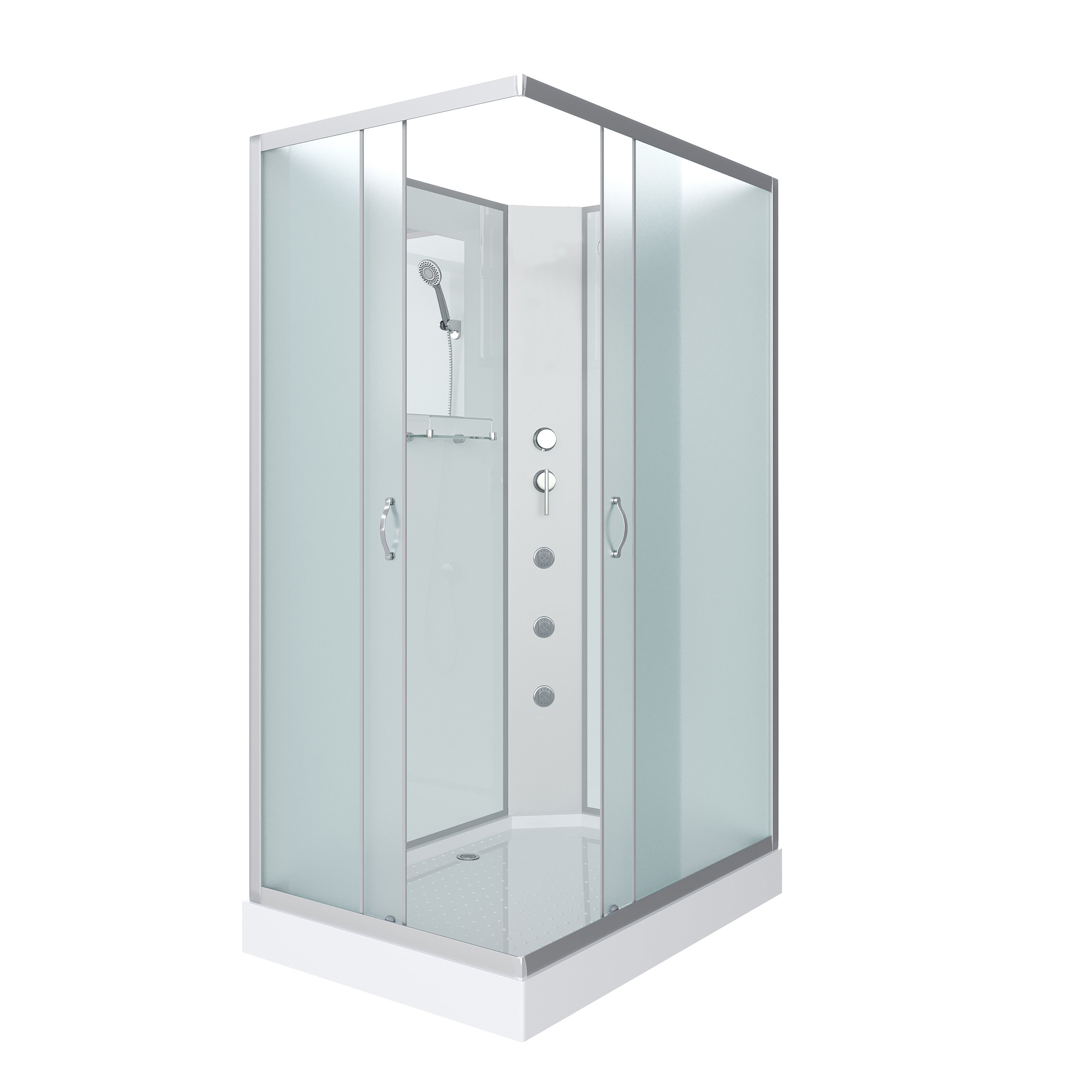 

Душевая кабина Niagara Classic 80х110 431853QBKG, Матовый
