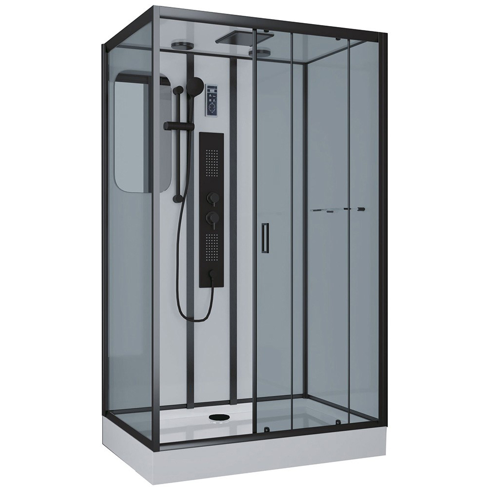 

Душевая кабина Niagara 6912-01GQR black, Тонированный