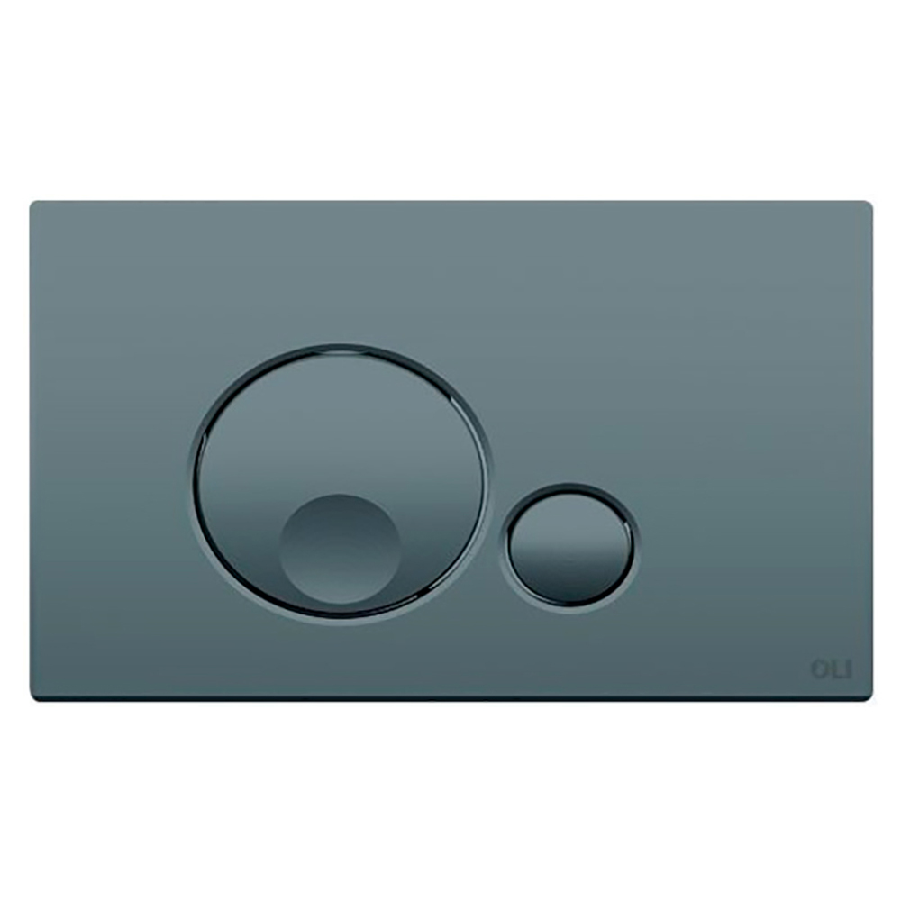 Кнопка для инсталляции Oli Globe 152953 серый soft-touch