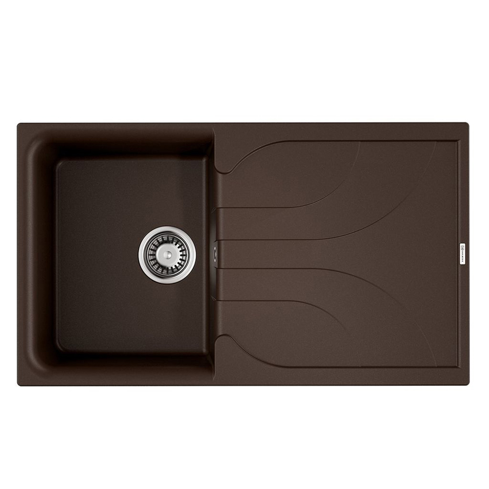 Кухонная мойка Omoikiri Yasugata 86-DC темный шоколад cтойкий кремовый краситель для волоc delight trionfo дт3 0 3 0 темный коричневый натуральный 60 мл базовые оттенки 60 мл