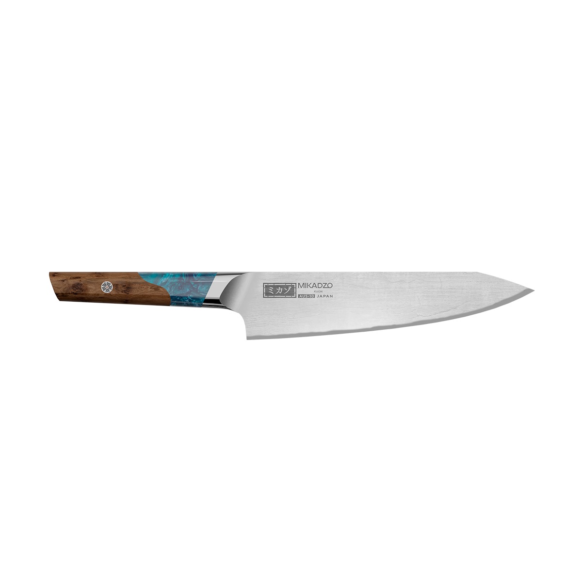 Кухонный нож Omoikiri Damascus Kuon 4992035 чайник электрический sonnen kt 1755 2200 вт стальной 1 7 л нержавеющая сталь